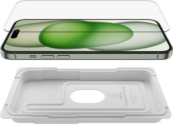 Actual product image Belkin ScreenForce Pro TemperedGlass a (1 Piece, Apple iPhone 15 Plus)