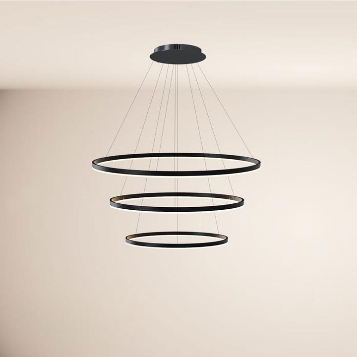 Produktbild s.luce Hängelampe Ring Weiss Ø 100 | 80 | 60cm