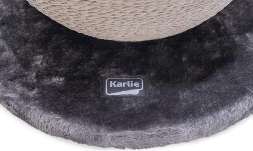 Actual product image Karlie Scratching ball Bolly (28 cm, Grey)