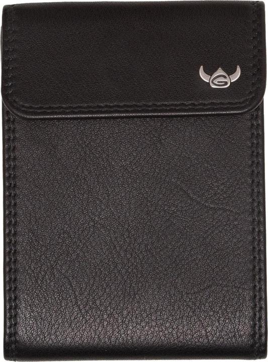Actual product image Golden Head Polo RFID credit card holder leather 12 cm