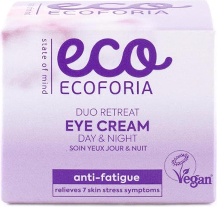 Ecoforia Augencreme Ideal für Erwachsene Unisex (Crème, 50 ml, Tag + Nacht)