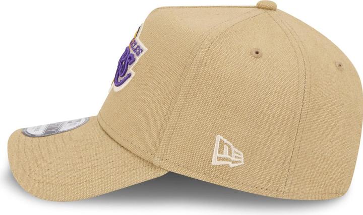 Immagine prodotto New Era Cappellino A-Frame Trucker in lino Los Angeles Lakers beige (Taglia unica)