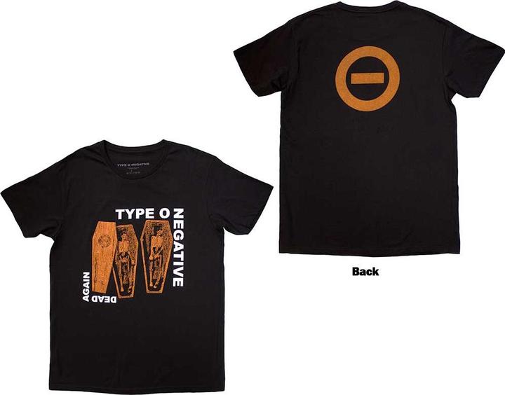 Actual product image Type O Negative Dead Again Back Print (L)