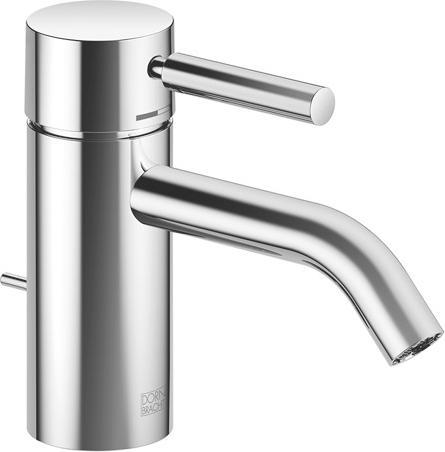 Dornbracht Dornb Waschtisch-Einhandbatterie META Ausldg 125mm m Ablgrt schwarz matt