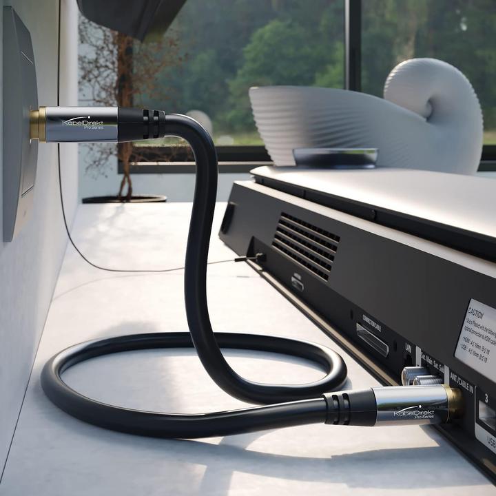 Image du produit KabelDirekt 4K Antennenkabel für TV (20 m) (Câble d'antenne)