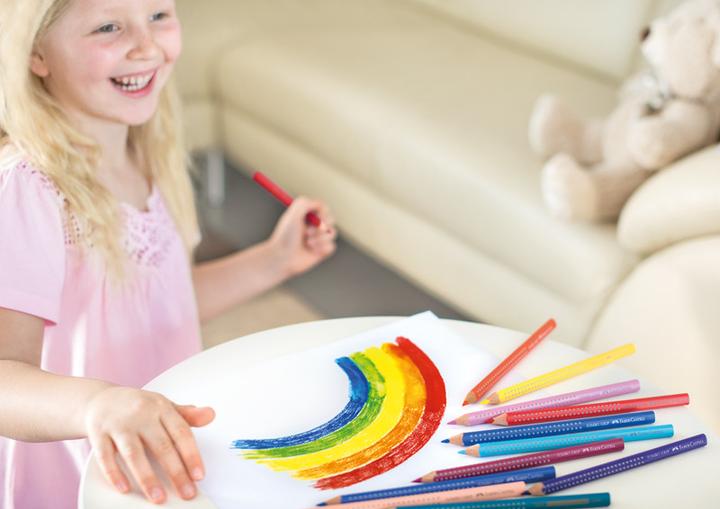 Image du produit Faber-Castell poignée jumbo (Multicolore, 6 x)