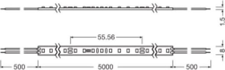Actual product image Ledvance LS P -1000/927/5 (Warm white, 500 cm, Indoor)