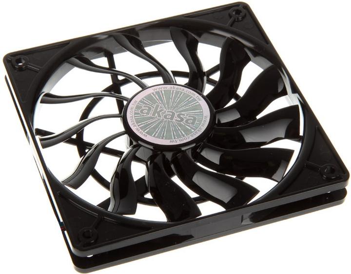 Actual product image Akasa AK-FN078 Slimline PWM fan (120 mm, 1 x)
