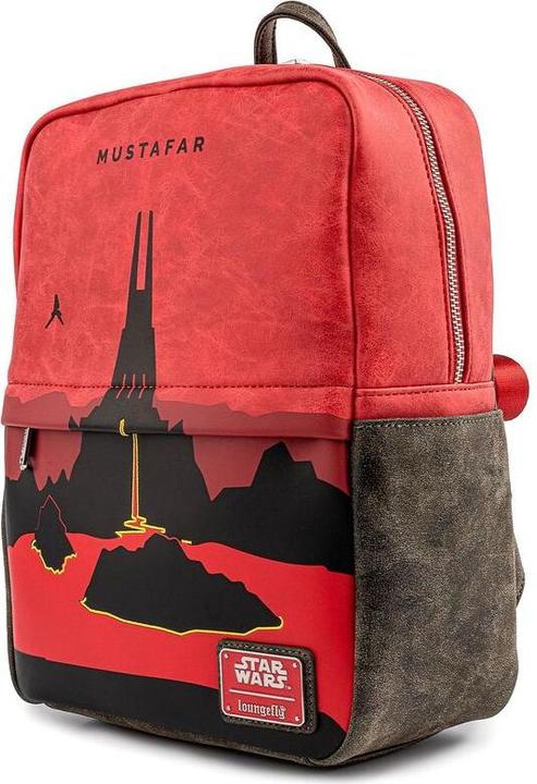 Actual product image Loungefly Star Wars Mustafar Rucksack 30cm