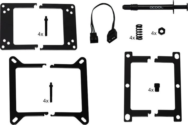 Produktbild Alphacool Eisblock XPX Aurora Pro CPU - Plexi Chrome Digital RGB