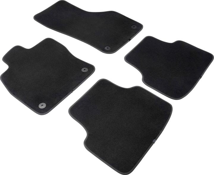 Walser Car Carpet Premium Set SKODA (1 set of 4 floor mats)