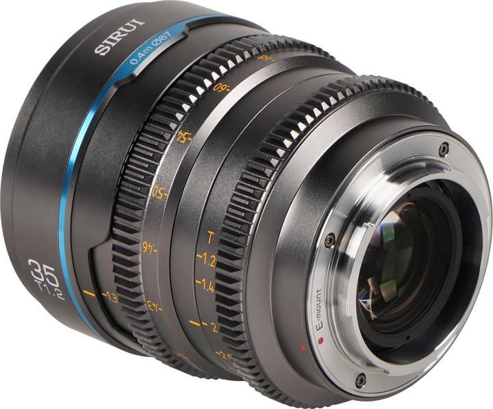 Immagine prodotto Sirui Obiettivo Cine Nightwalker Series 35mm T1.2 S35 a fuoco manuale (Sony E, APS-C / DX)