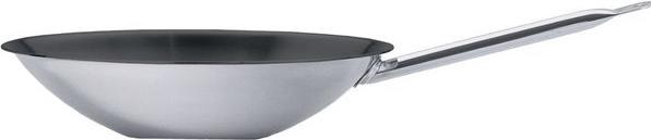Pujadas Wokpfanne Edelstahl rostfrei, Mehrschicht, beschichtet, ø: 360 mm (Wok Pfanne, Edelstahl)