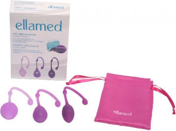 Actual product image Ellamed Vaginalkonen 3 Formen / 3 Gewichte