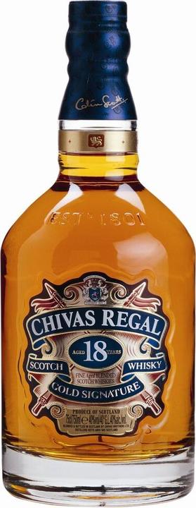 Produktbild Chivas Regal 18 Years Gold Signature (Blended Whisky, Scotch Whisky, 1 x 70 cl)
