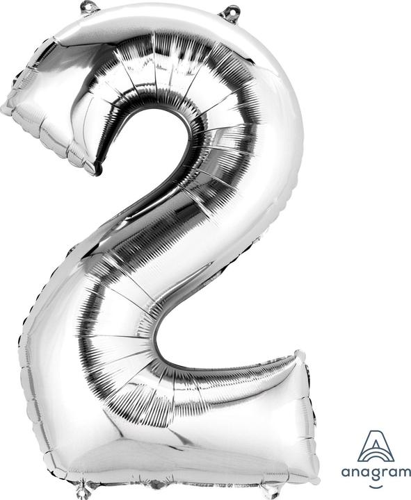 Actual product image Amscan Number 2 (5 x)