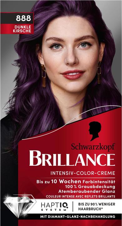 Immagine prodotto Schwarzkopf Brillance Crema Colorata Intensiva 888 Ciliegia Scura (888 Ciliegia Scura)