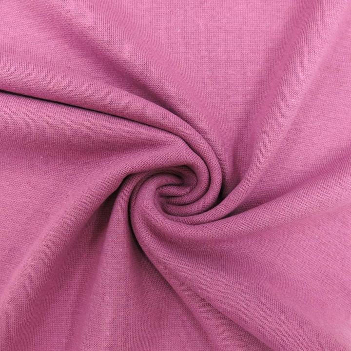 Produktbild Stoffrestposten Feinripp Bündchen - Mauve - Mindestverkaufsmenge: 1 Meter