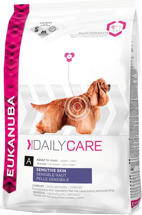 Actual product image Eukanuba Sensitive Skin (Adult, 1 pcs., 12000 g)