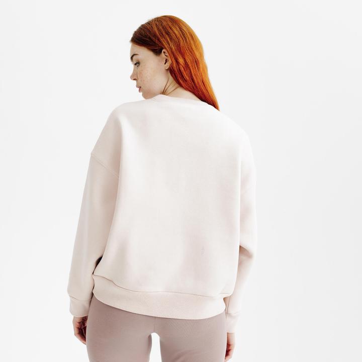 Image du produit Decathlon Sweat col rond femme, rose (M)