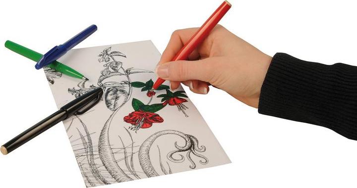 Image du produit Pentel Stylo en fibre Stylo de signalisation (Jaune, 1.10 x)
