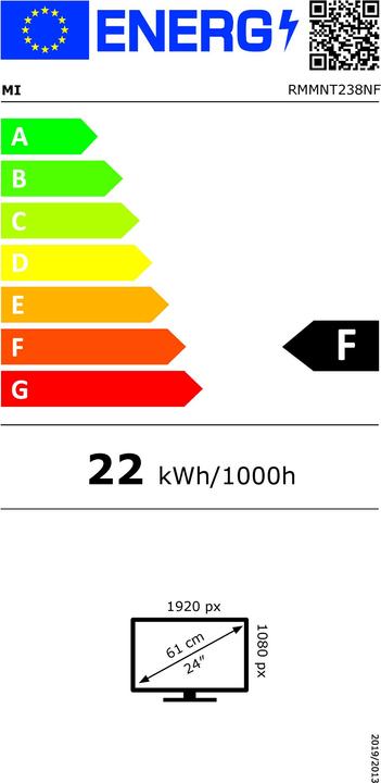 Energy Label Xiaomi Mi 1C (1920 x 1080 pixels, 23.80")