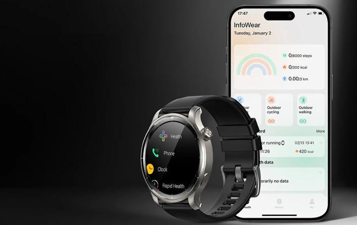 Actual product image Joyroom Smartwatch R-FV1 (Black)
