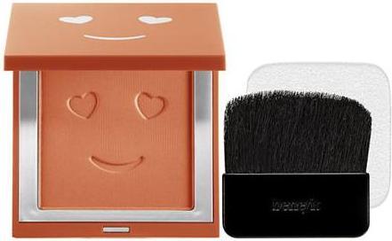 Actual product image BeneFit Cosmetics Hello Happy Velvet Mattifying Compact Foundation 10 Dark 7 g