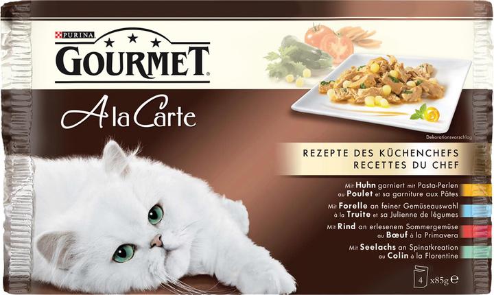 Immagine prodotto Gourmet à la carte (Adulto, 4 pz., 85 g)