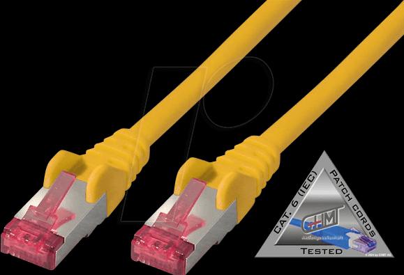 Produktbild Shiverpeaks BS75711-A0.25Y (S/FTP, CAT6a, 0.25 m)