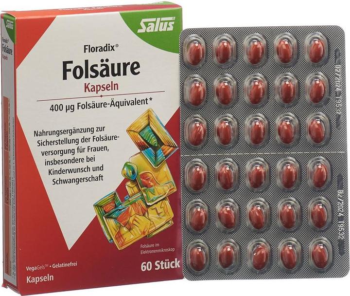Actual product image Salus Floradix (60 Piece, Capsules, 22 g)