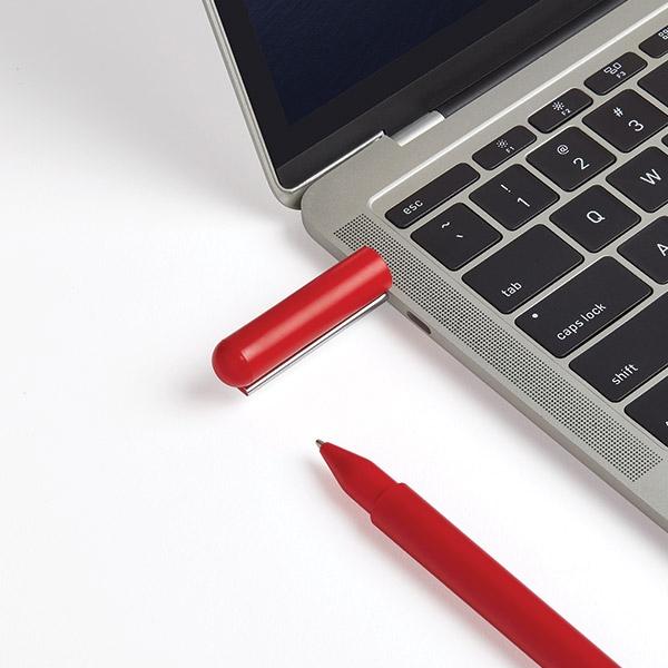 Produktbild Lexon C-Pen Długopis z pendrivem USB-C 32GB ciemnoczerwony/dark red LS101DR (32 GB, USB-C)