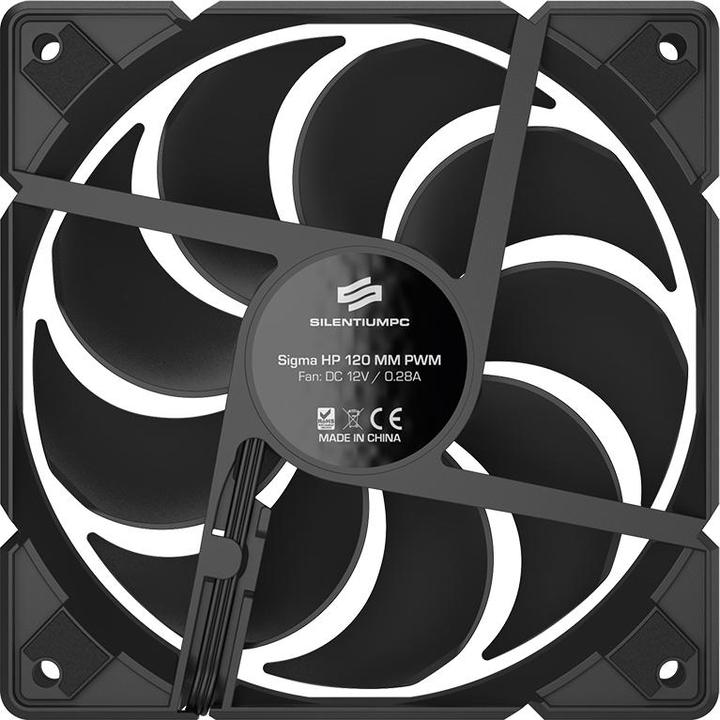 Produktbild Silentium PC Case acc Fan 12cm Sigma HP120 PWM (120 mm, 1 x)