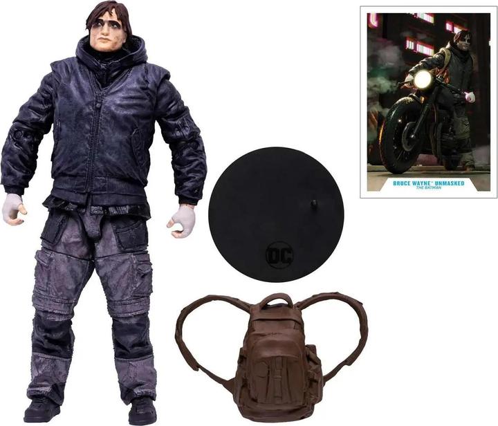 Produktbild McFarlane DC Multiverse Bruce Wayne Drifter Unm. AF The Batman (2022)