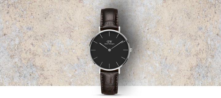 Immagine prodotto Daniel Wellington Classic Petite York Nero Argento (Orologio da polso analogico, 32 mm)