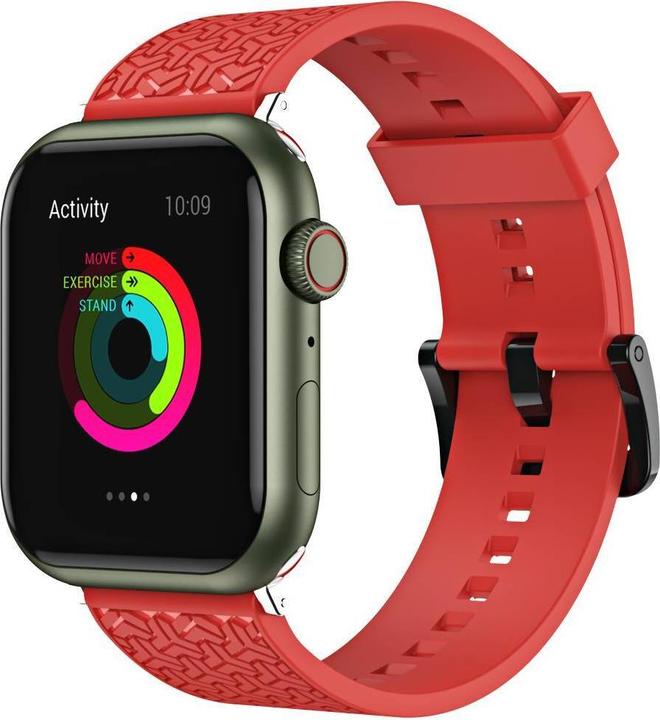 Image du produit Hurtel Bracelet montre Y pour Apple Watch 7 / SE (41/40 / 38mm) bracelet montre rouge (41 mm, 38 mm, 40 mm, TPU)