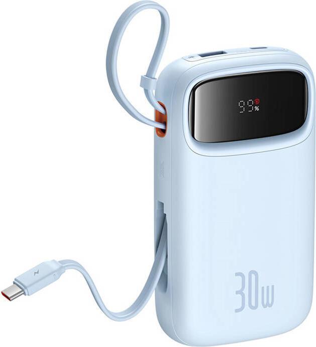 Immagine prodotto Baseus Powerbank QPow2 20000mAh 30W 2xUSB-C (blu) (20000 mAh, 30 W)