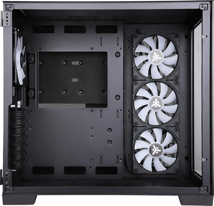 Image du produit Itek Boitier Moyen Tour ATX Dark Cave RGB avec panneau vitré (Noir) (mATX, Mini-ITX, ATX)