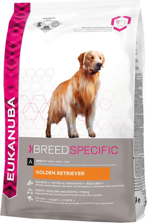 Produktbild Eukanuba Breed Golden Retriever (Adult, 1 Stk., 12000 g)