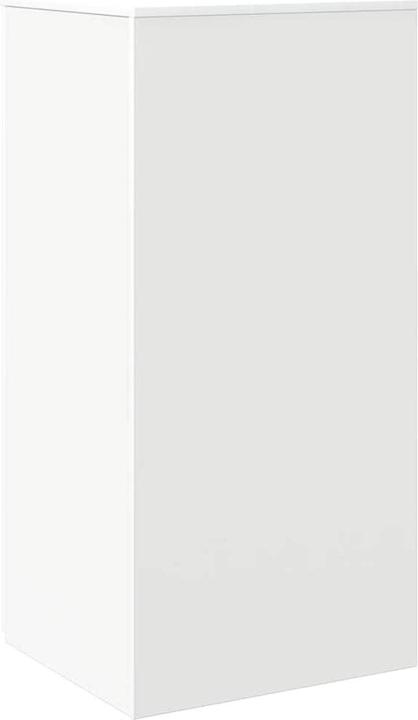 Actual product image VidaXL Storage cabinet White 50x45x103.5 cm Wood-based cabinet Filing cabinet