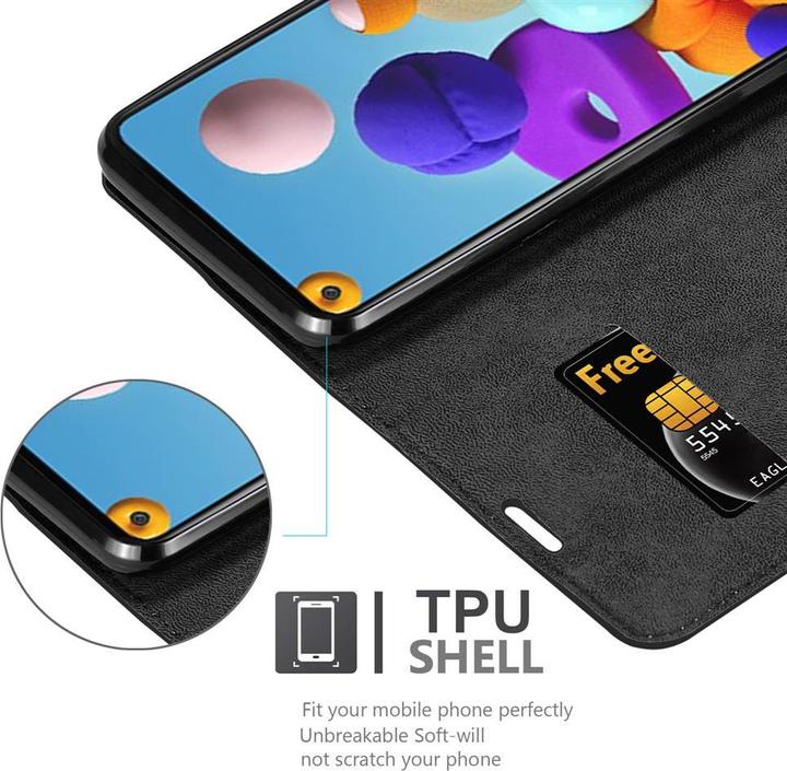 Immagine prodotto Cadorabo Custodia Book invisible Magnet (Samsung Galaxy A21s)