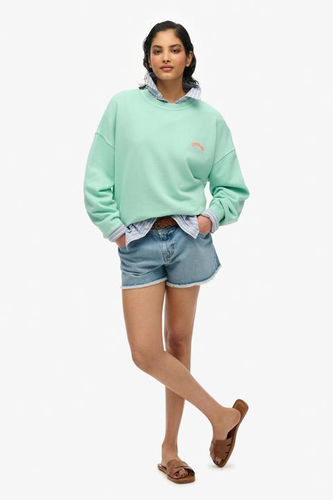 Produktbild Superdry Essential Logo Relaxed Sweatshirt mit Rundhalsausschnitt (16)