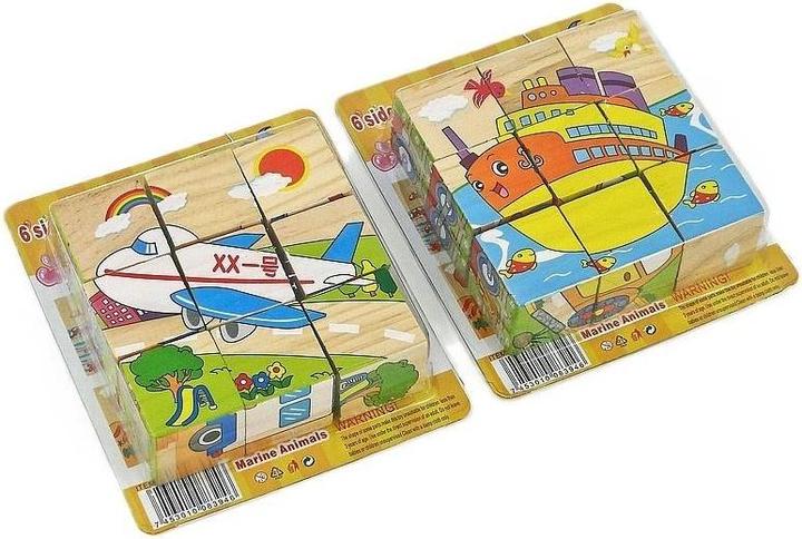 Actual product image Adar Holzpuzzle-Fahrzeuge MIX