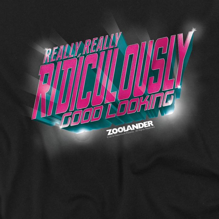 Produktbild Zoolander Ridiculously Good Looking TShirt (4XL)