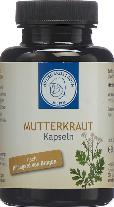 Produktbild Hildegards Laden Mutterkraut Kapseln Kaps (90 Stück, Kapseln, 61 g)