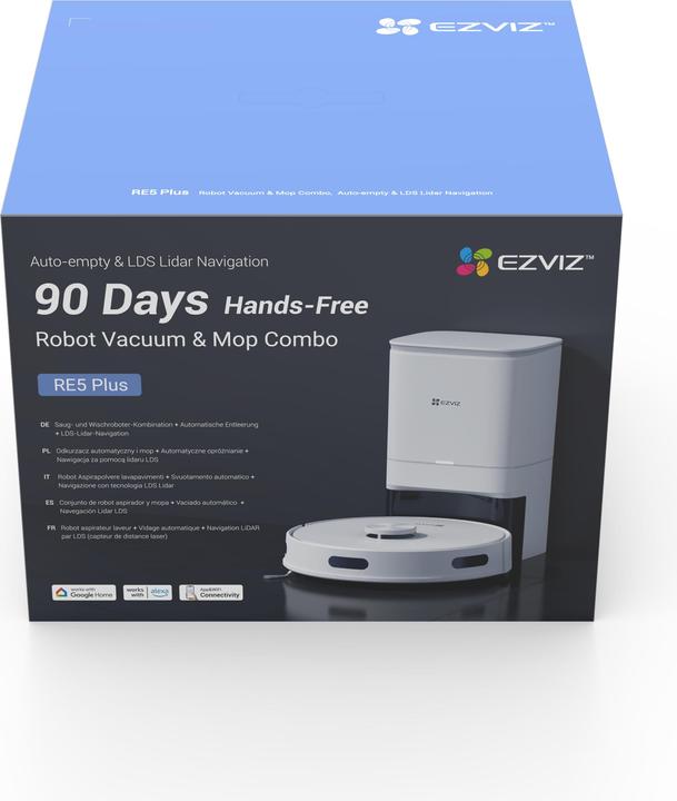 Actual product image EZVIZ RE5P (Vacuum mopping robot)