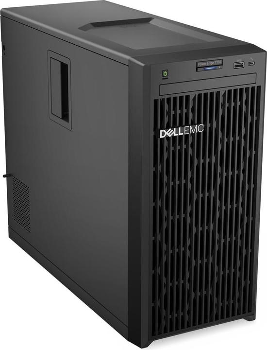 Actual product image Dell PowerEdge T150, Chassis 4x3.5, Xeon E-2314, 1x16GB, 1x480GB SSD SATA, Broadcom 5720 Dual Port, PERC (Intel Xeon E-2314, 16 GB, Rack Server)