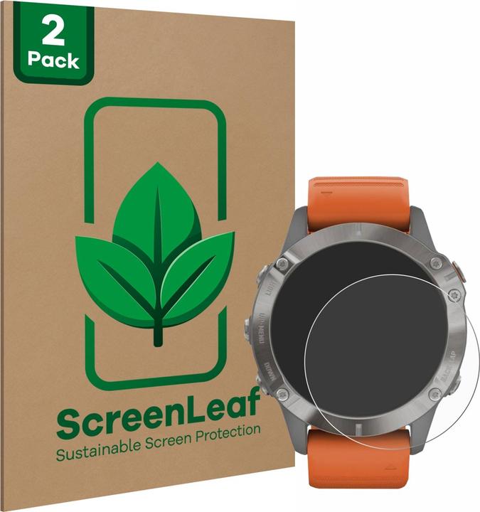 Actual product image ScreenLeaf Protective film sustainable screen protector screen protector film clear transparent