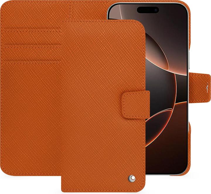 Actual product image Noreve Apple iPhone 16 Pro leather wallet case (Apple iPhone 16 Pro)