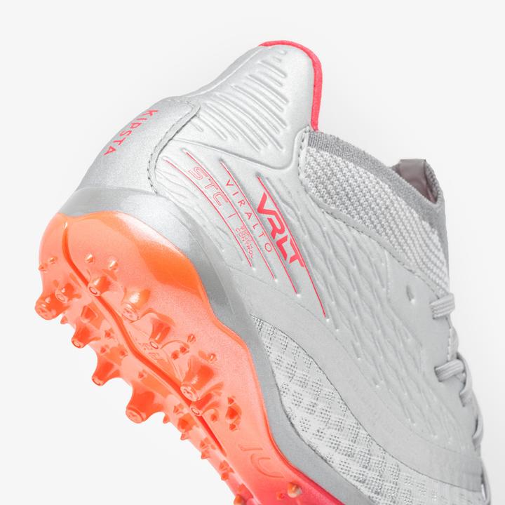 Produktbild Kipsta Damen/Herren Fussball Nockenschuhe MG/AG - VIRALTO III 3D Airmesh Titanium Game (40)